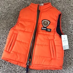Carters boys puffer Vest
